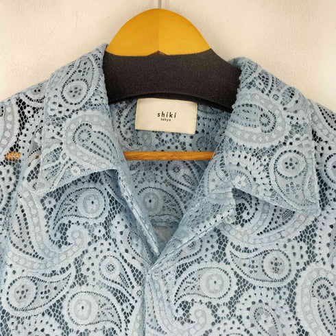 シキトウキョウ shiki tokyo Oversized Paisley Patterned Lace Shirt メンズ JPN:L