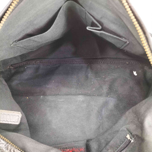 エヴィス EVISU デニムポケット レザーショルダーバッグ メンズ