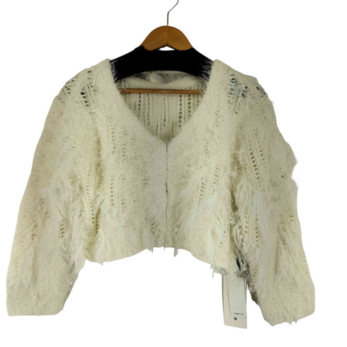 フレイアイディー FRAY I.D 25SS フェザーフリンジ2wayニット レディース ONE SIZE