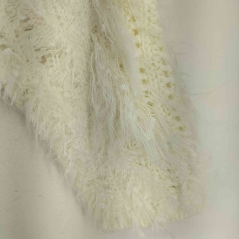 フレイアイディー FRAY I.D 25SS フェザーフリンジ2wayニット レディース ONE SIZE
