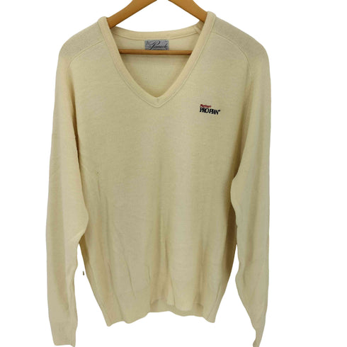 Pinnacle MADE IN USA Vネックニット メンズ import:L