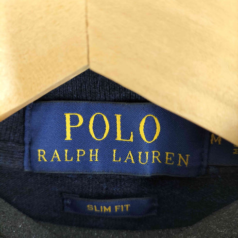 ポロラルフローレン POLO RALPH LAUREN SLIM FIT ポニー刺繍 ポロシャツ メンズ import:M