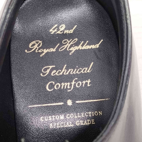 フォーティーセカンドロイヤルハイランド 42ND ROYAL HIGHLAND ストレートチップ ドレスシューズ メンズ JPN:27