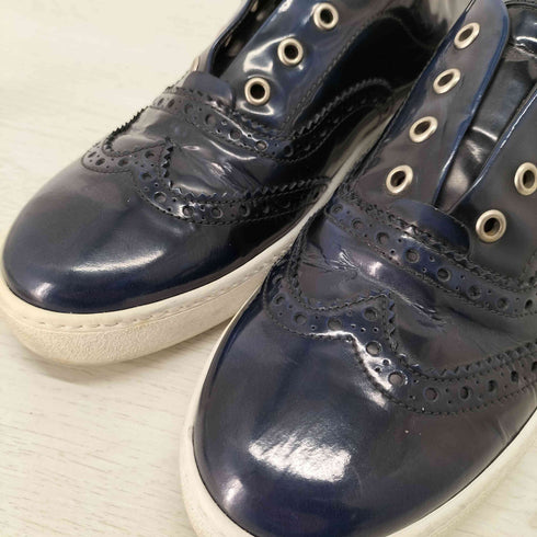 ボエモス BOEMOS ウイングチップ スリッポン レザースニーカー メンズ JPN:27