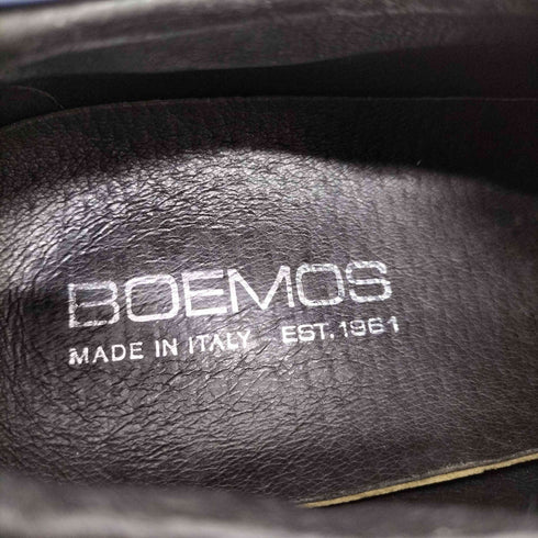 ボエモス BOEMOS ウイングチップ スリッポン レザースニーカー メンズ JPN:27
