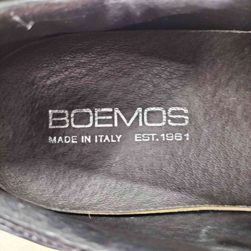 ボエモス BOEMOS ウイングチップ スリッポン レザースニーカー メンズ JPN:26