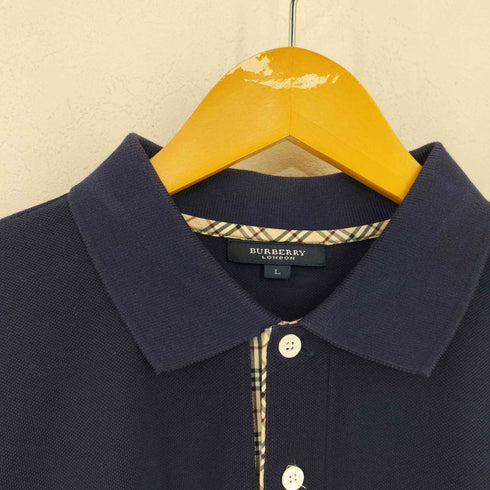 バーバリーロンドン BURBERRY LONDON ホース刺繍 ポロシャツ メンズ L