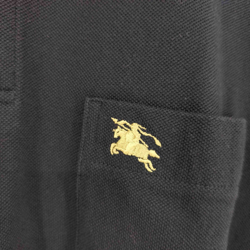 バーバリーロンドン BURBERRY LONDON ホース刺繍 ポロシャツ メンズ L