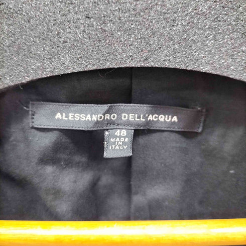 アレッサンドロデラクア Alessandro dellAcqua 2Bテーラードジャケット スーツセットアップ イタリア製 メンズ EUR:48