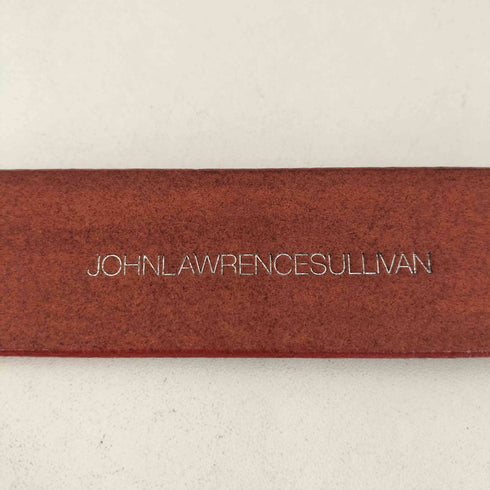 ジョンローレンスサリバン JOHN LAWRENCE SULLIVAN スクエアデザイン レザーベルト メンズ