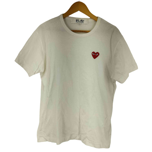プレイコムデギャルソン PLAY COMME des GARCONS T-SHIRT RED EMBLEMRED HEART メンズ JPN:L