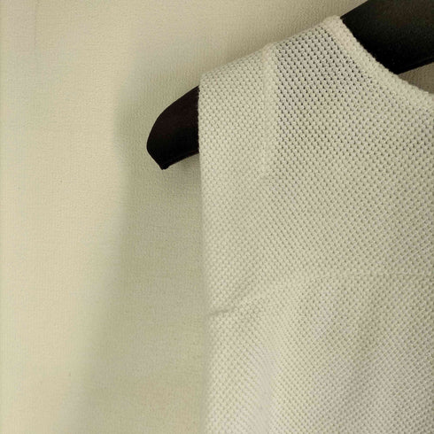 グリーンレーベルリラクシング GREEN LABEL RELAXING 24SS メッシュ ノースリーブ プルオーバー カットソー レディース FREE