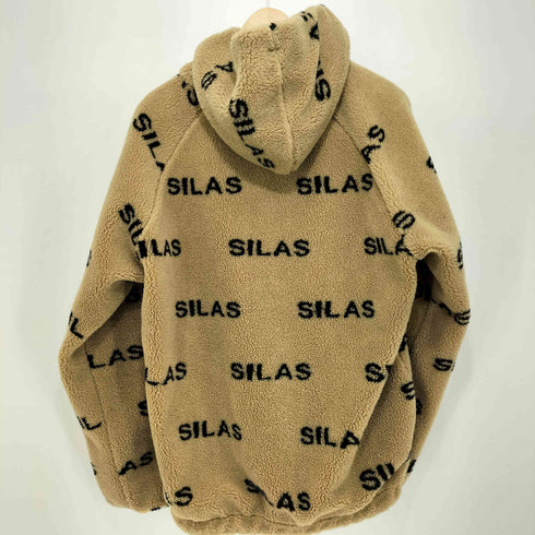 サイラス SILAS All Over Logo Boa Zip Up Hoodie メンズ import:M
