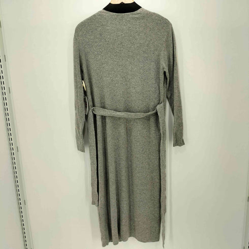 フォンデル VONDEL カシミヤ混 ベルト付き L/S ニットワンピース レディース JPN:36