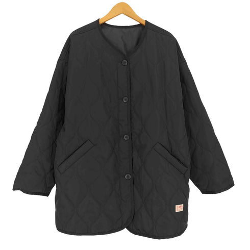 クラシカルエルフ CLASSICAL ELF 大人のこなれ感。ノーカラーキルティングコート レディース JPN:XL