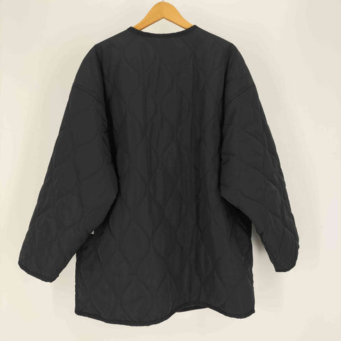 クラシカルエルフ CLASSICAL ELF 大人のこなれ感。ノーカラーキルティングコート レディース JPN:XL