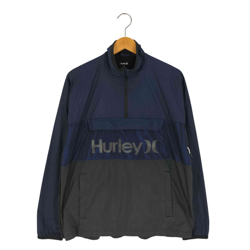 ハーレー Hurley ポリエステル フロントメッシュ ハーフジップ プルオーバー メンズ JPN:S