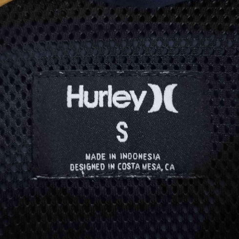 ハーレー Hurley ポリエステル フロントメッシュ ハーフジップ プルオーバー メンズ JPN:S