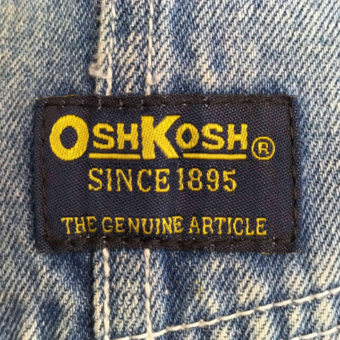 オシュコシュ OSHKOSH 80-90s フィリピン製 B'Gosh デニムオーバーオール メンズ 30×32