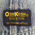 オシュコシュ OSHKOSH 80-90s フィリピン製 B'Gosh デニムオーバーオール メンズ 30×32