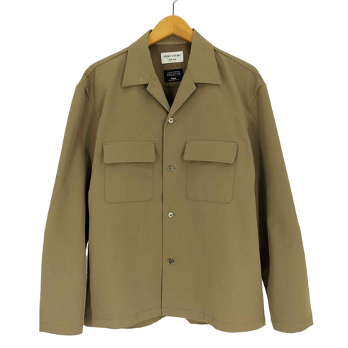 フリークスストア FREAKS STORE 18AW ストレッチ オープンカラー シャツ SOLOTEX メンズ JPN:M