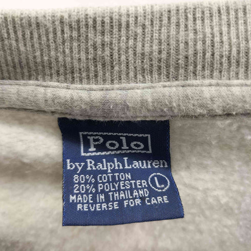 ポロバイラルフローレン Polo by RALPH LAUREN 90S スモールポニー刺繍 スウェット レディース JPN:L