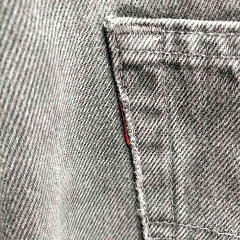 リーバイス Levis 95年製 501 ボタン裏522 ボタンフライ先染ブラックデニムパンツ メンズ W32 L32