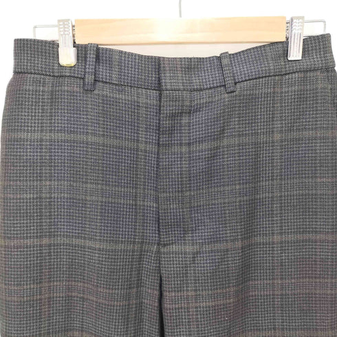 スティーブンアラン Steven Alan 日本製 MIX CHECK SUPER BAGGY TAPERED メンズ XL