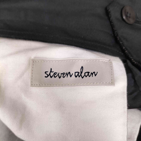 スティーブンアラン Steven Alan 日本製 MIX CHECK SUPER BAGGY TAPERED メンズ XL