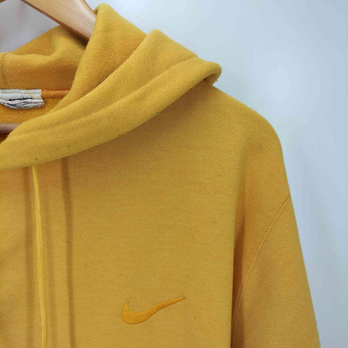 ナイキ NIKE 90s~00s ワンポイントスウッシュ刺繍プルオーバー メンズ L