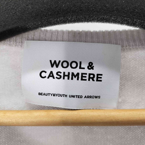 ビューティーアンドユースユナイテッドアローズ BEAUTY & YOUTH UNITED ARROWS ウールカシミヤブレンドVネックニット レディース