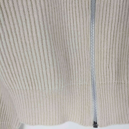 トゥデイフル TODAYFUL WASHED WOOL ZIP KNIT ウォッシュド ウール ジップニット レディース FREE