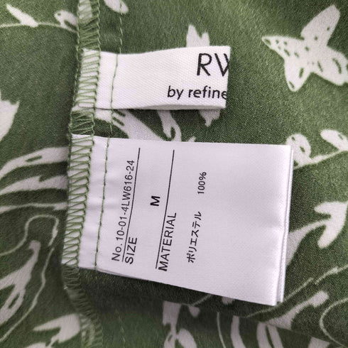 RWL BY REFINED WORKS リーフ 総柄 キャミ ワンピース レディース JPN:M