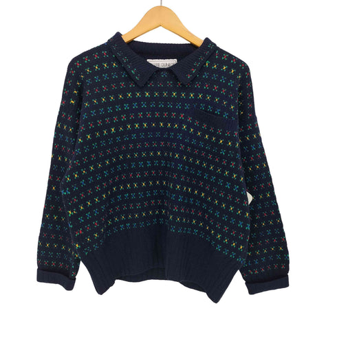 VALERIE DUNLOP イングランド製 カシミヤ デザイン ニット レディース import:M