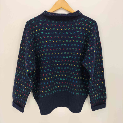 VALERIE DUNLOP イングランド製 カシミヤ デザイン ニット レディース import:M