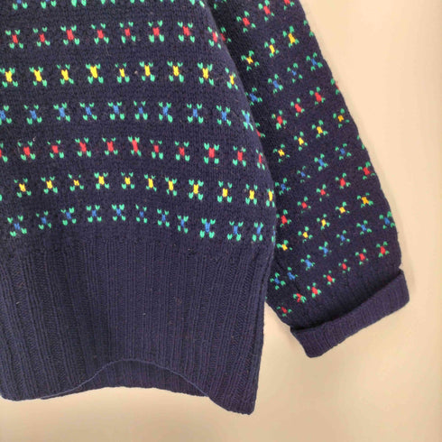 VALERIE DUNLOP イングランド製 カシミヤ デザイン ニット レディース import:M