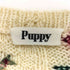 Puppy シルク混 花柄 ニット レディース