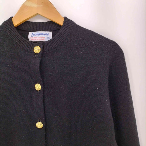 バランタイン BALLANTYNE スコットランド製 カシミヤ カーディガン レディース EUR:38