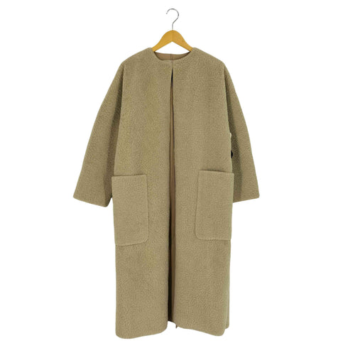 トゥデイフル TODAYFUL Collarless Boa Coat カラーレス ボアコート レディース 36