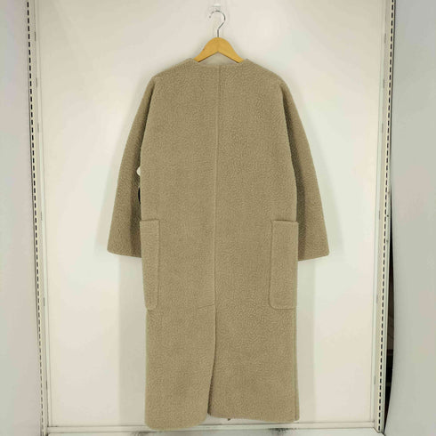トゥデイフル TODAYFUL Collarless Boa Coat カラーレス ボアコート レディース 36