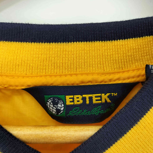 エディーバウアー Eddie Bauer 90S EBTEK フロントロゴ刺繍 ナイロン リップストップ ピステ メンズ import:M
