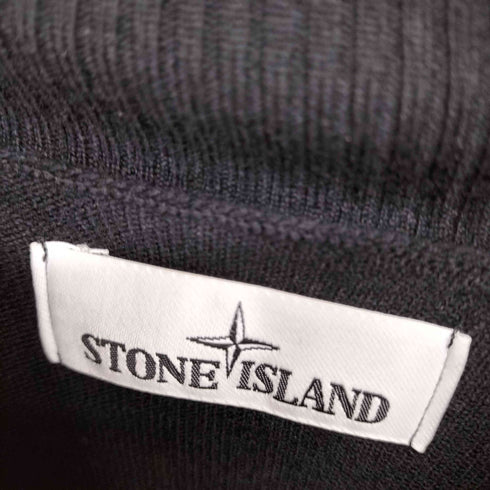 ストーンアイランド STONE ISLAND 19AW コンパスパッチ ウールタートルネックニット メンズ XL