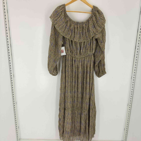マウジー moussy SHEER FLOWER LONG ドレス レディース JPN:2