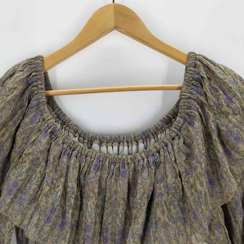 マウジー moussy SHEER FLOWER LONG ドレス レディース JPN:2