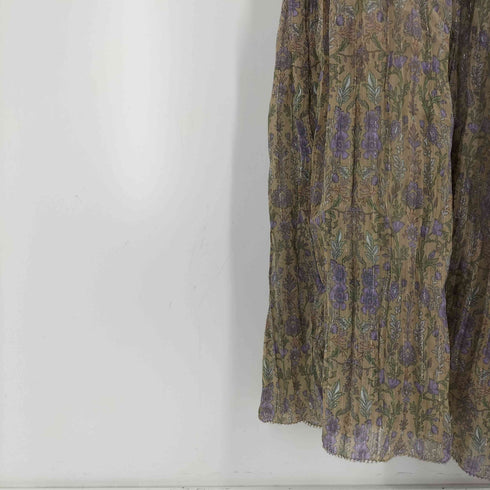 マウジー moussy SHEER FLOWER LONG ドレス レディース JPN:2