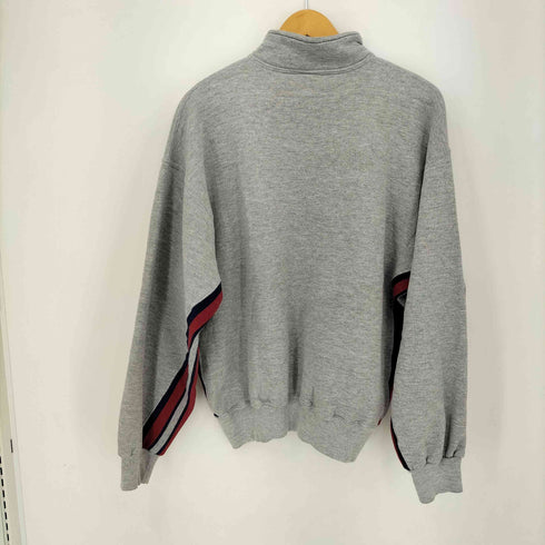 ラッセルアスレチック RUSSELL ATHLETIC 90S アメリカ製 ハーフジップ サイドライン スウェット メンズ import:L