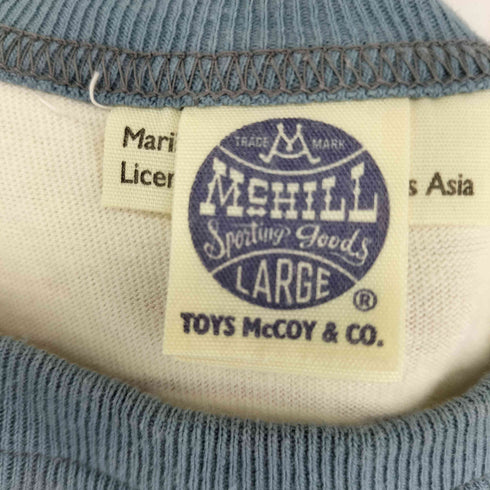 トイズマッコイ TOYS McCOY フロントプリント S/S リンガーTシャツ メンズ