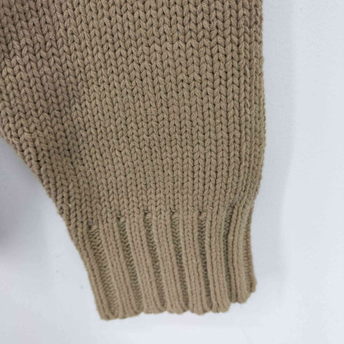 ザラ ZARA Vネック ボーダーニット メンズ US L