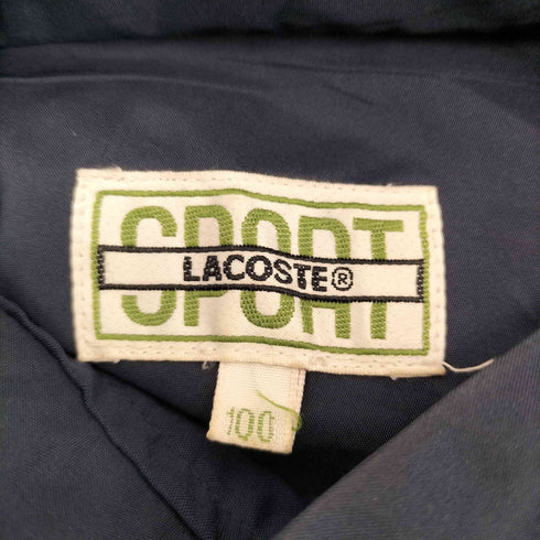ラコステ LACOSTE 90-2000s ロゴ刺繍 リバーシブル ナイロンジャケット メンズ