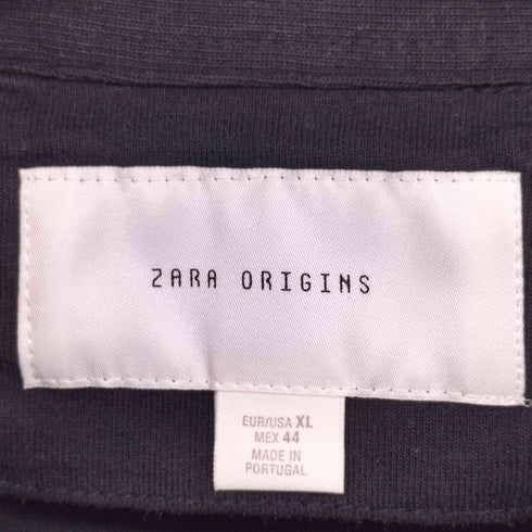 ザラ ZARA ポロ スウェット シャツ メンズ import:XL